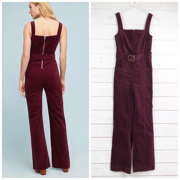 pilcro corduroy jumpsuit